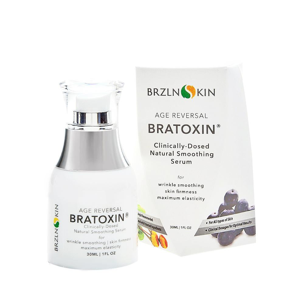 BRATOXIN® for immediate skin hydration, firmness, and myorelaxation support.