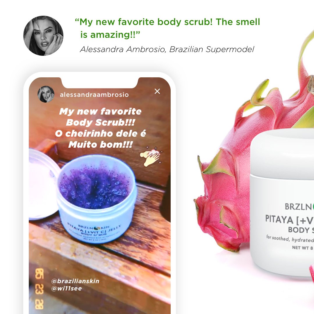 Pitaya + Vit C Jelly Body Scrub- Pitaya is a rich source of multiple Antioxidants including phenolic compounds and Vitamin C