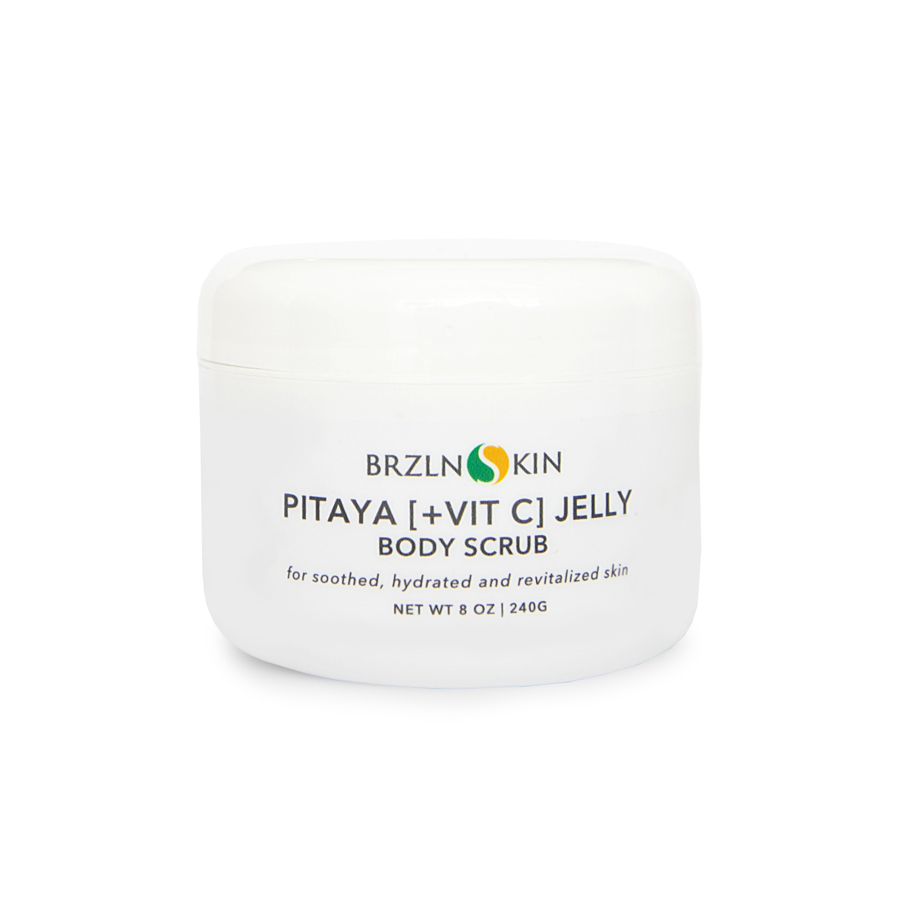 Pitaya + Vit C Jelly Body Scrub- Pitaya is a rich source of multiple Antioxidants including phenolic compounds and Vitamin C