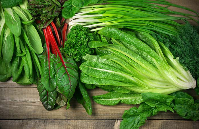 vegetables rich in vitamin K