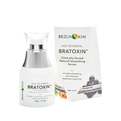 BRATOXIN® para hidratação imediata da pele, firmeza e apoio ao miorrelaxamento. 